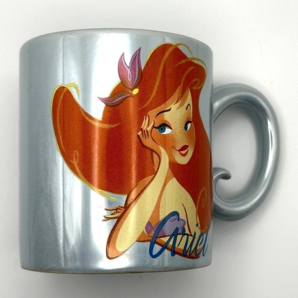 Disney Store Ariel Princess And Proud Of It Coffee Mug 4.25" Tall Little Mermaid